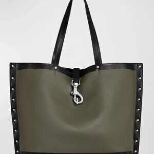 Rebecca Minkoff Megan Studded Bicolor Tote Bag